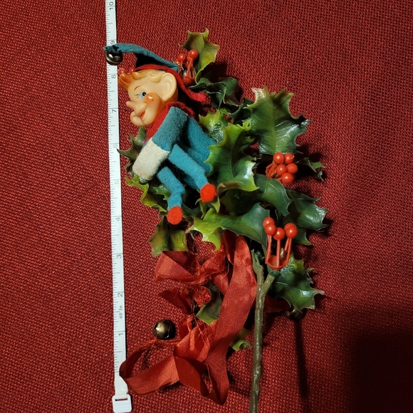 Vintage Knee Hugger Felt Elf - Picture 13 of 13